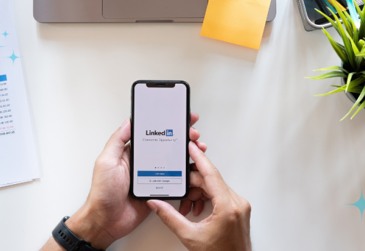 LinkedIn on mobile